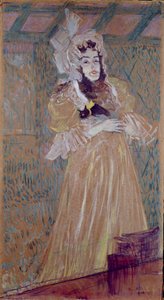 Miss May Belfort, 1895 av Henri de Toulouse Lautrec